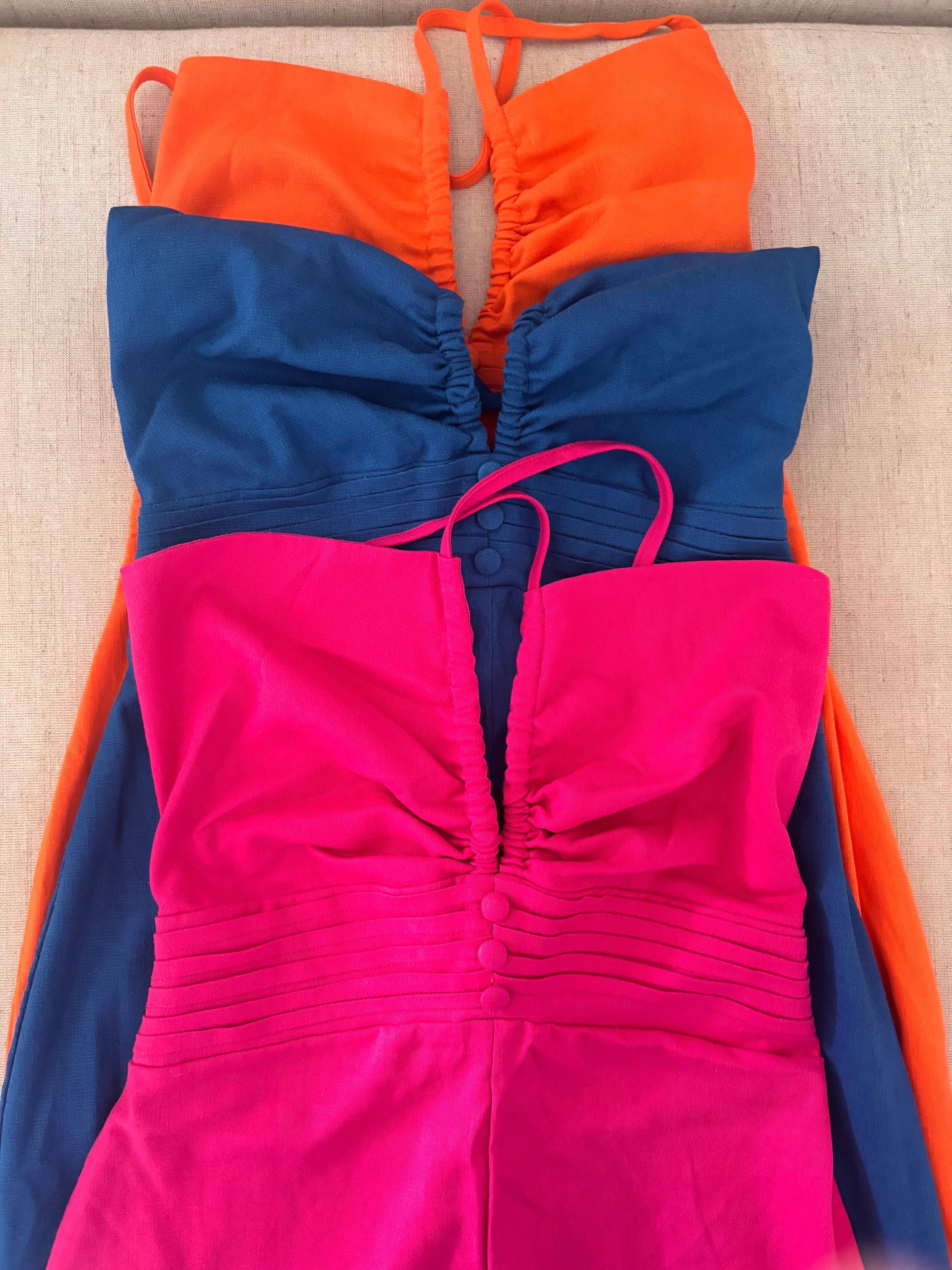 Vestido Midi Thayla - Linho