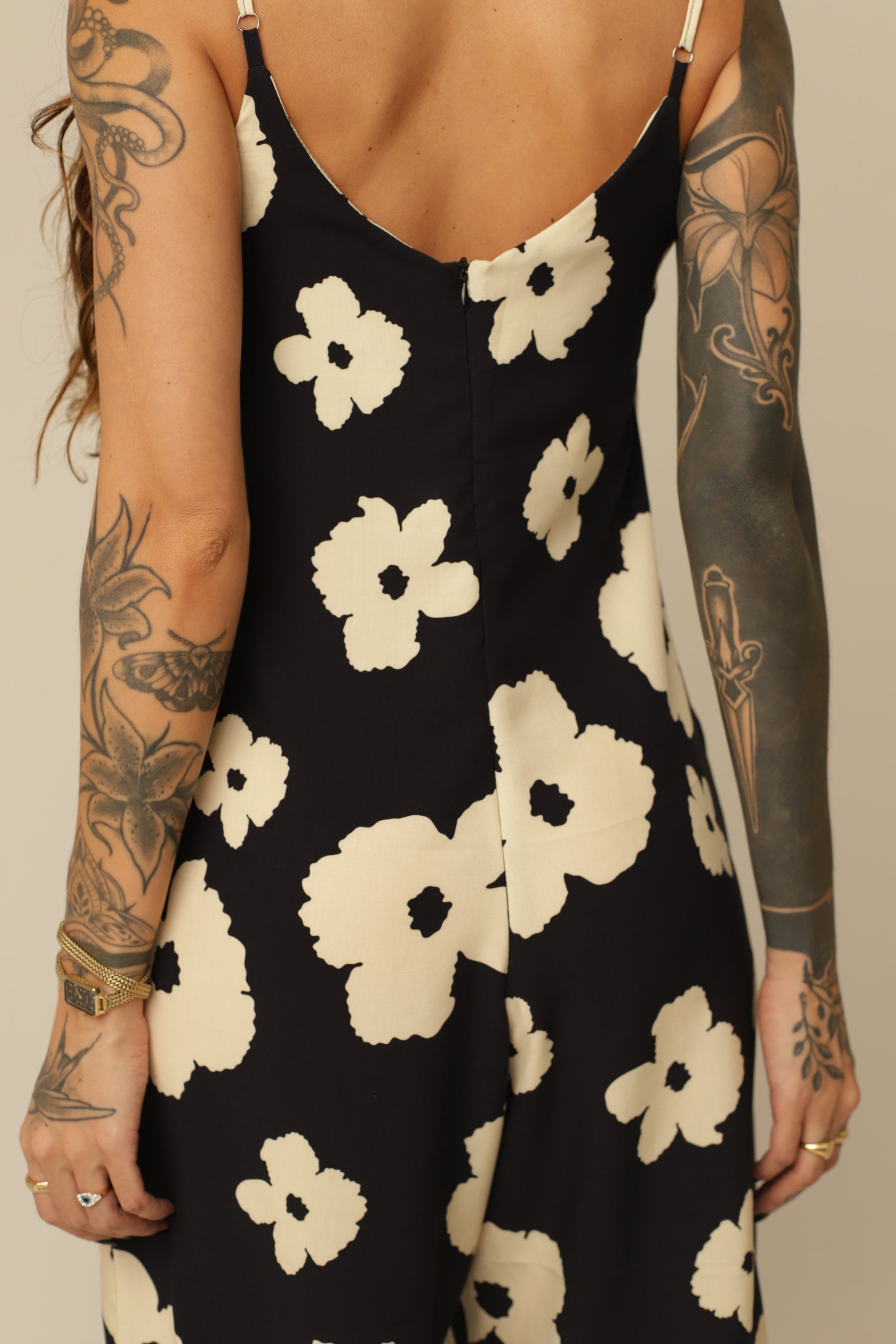 Macacão Basic Bali com Bolso - Maxi Floral