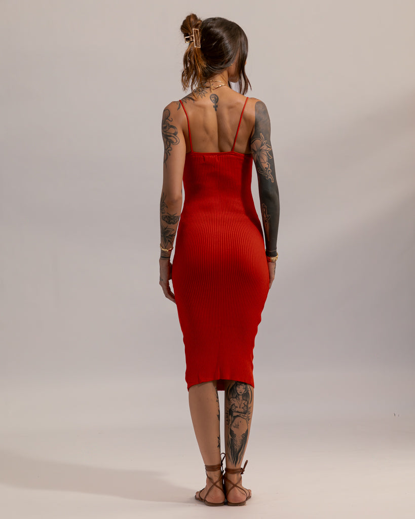 Vestido Midi Tricot Vicenza