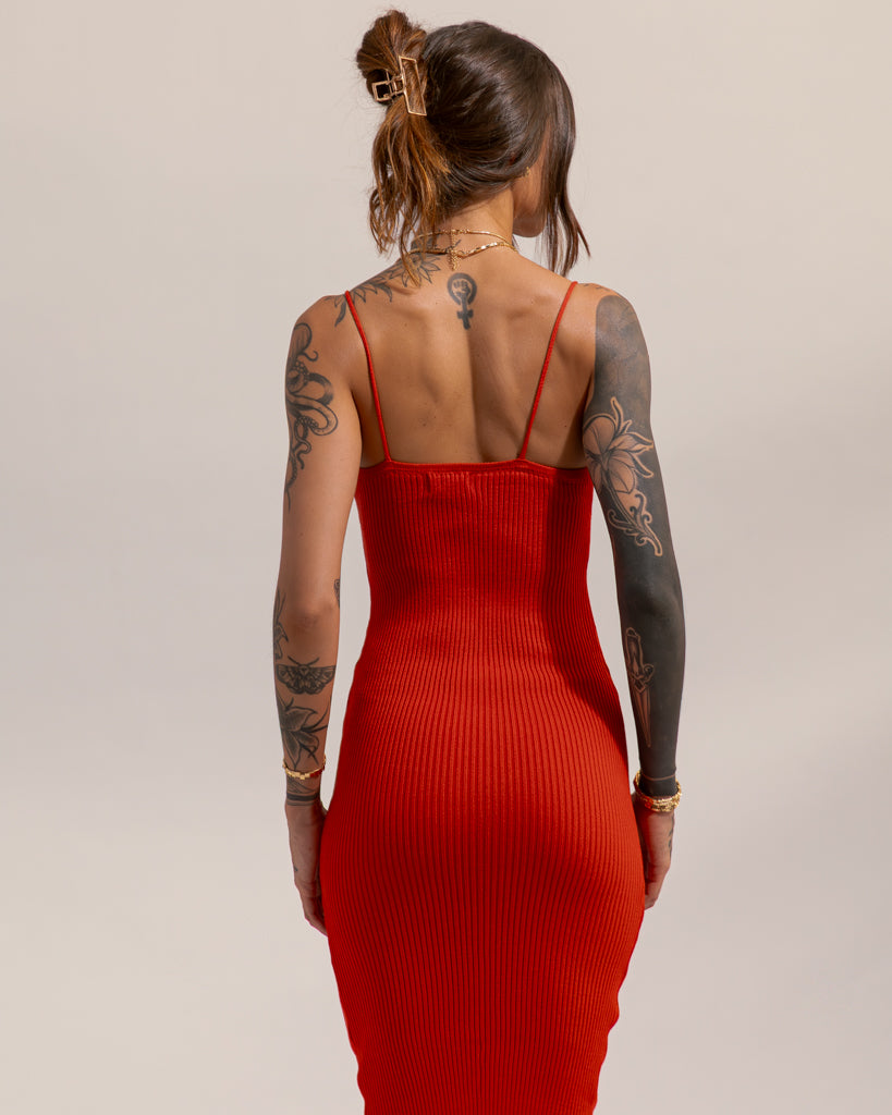 Vestido Midi Tricot Vicenza