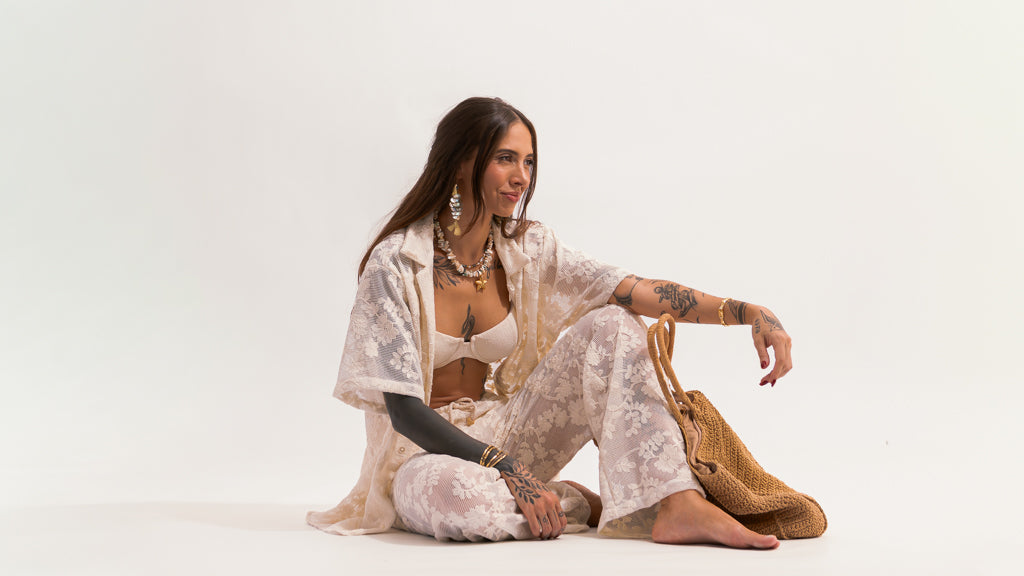 Pantalona Tela Bordada