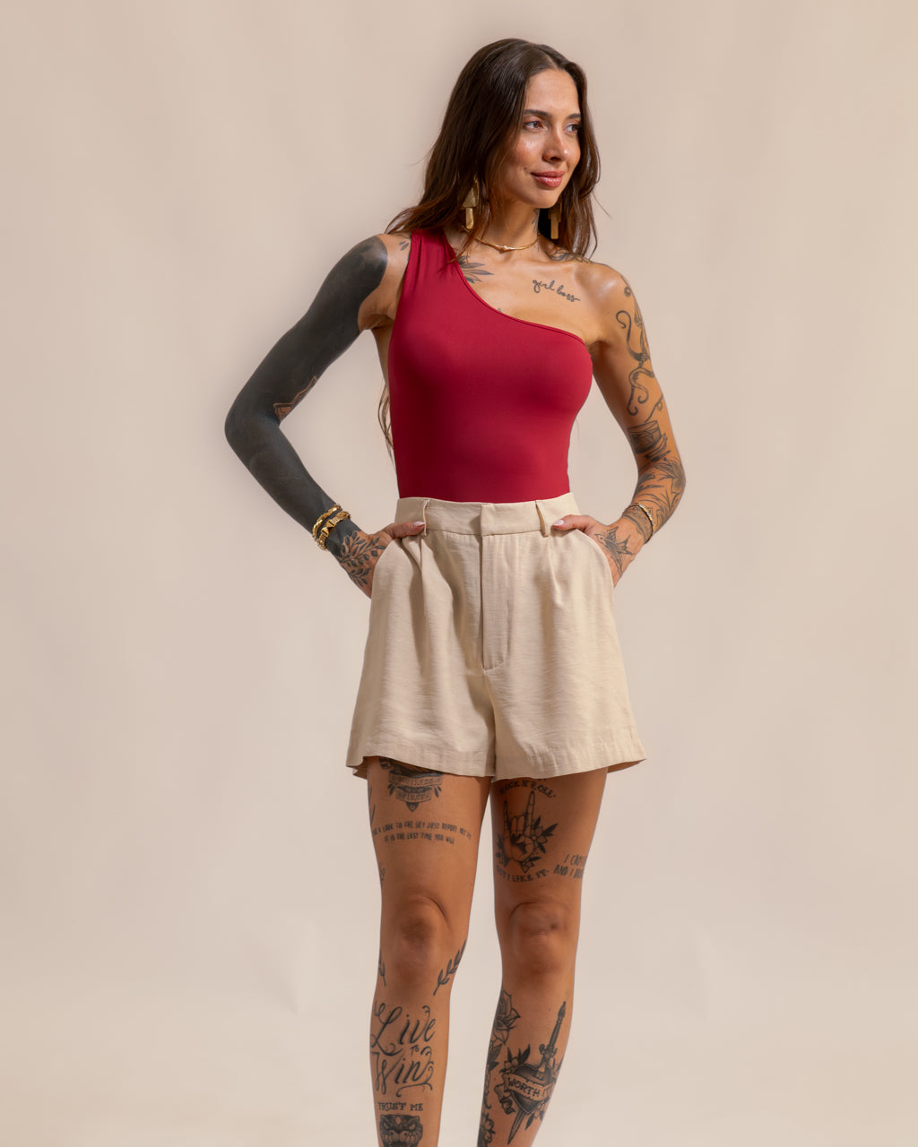 Short Alfaiataria Linda