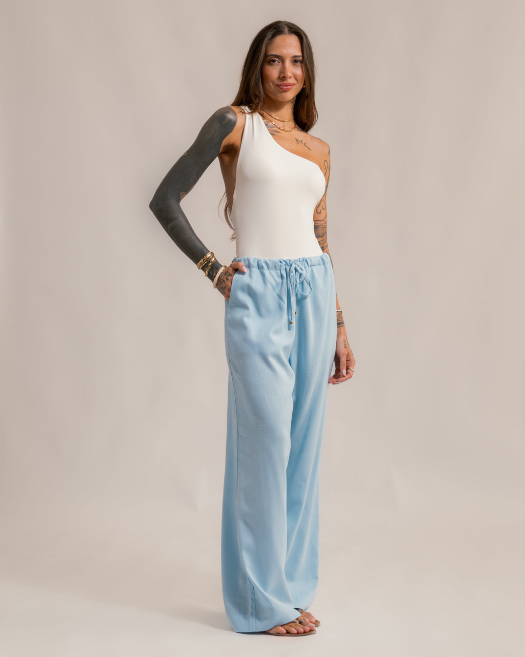 Calça Amarração Cordinha Nina