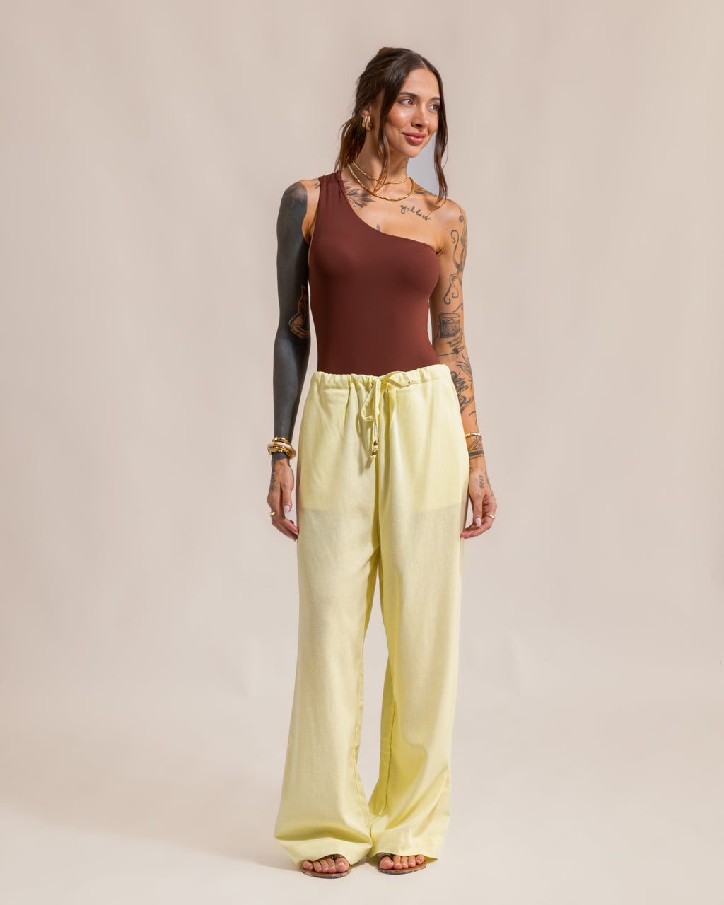 Calça Amarração Cordinha Nina