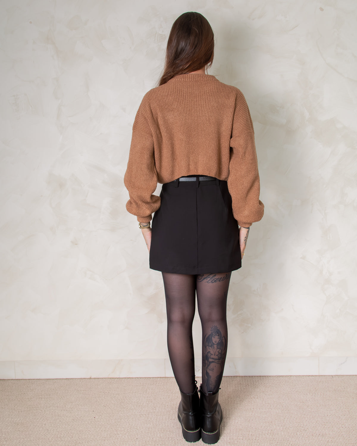Cropped Tricot Mousse