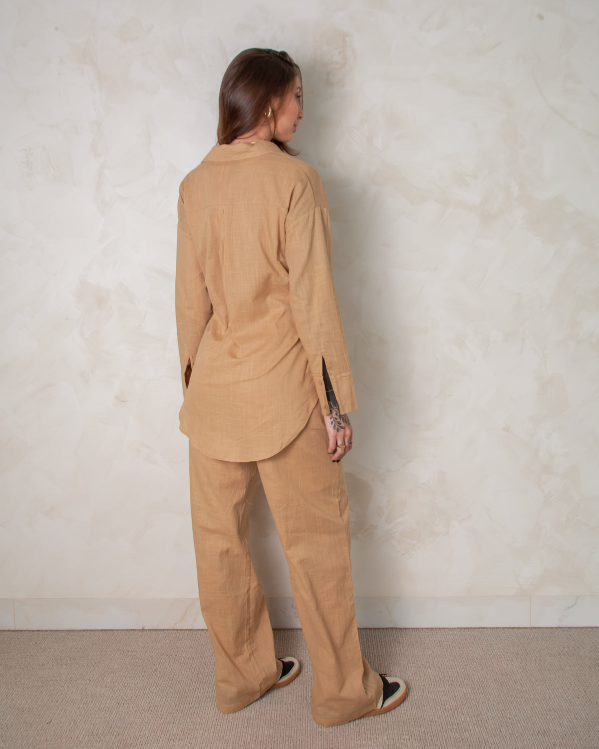 Conjunto Camisa + Calça em Algodão Brooklyn