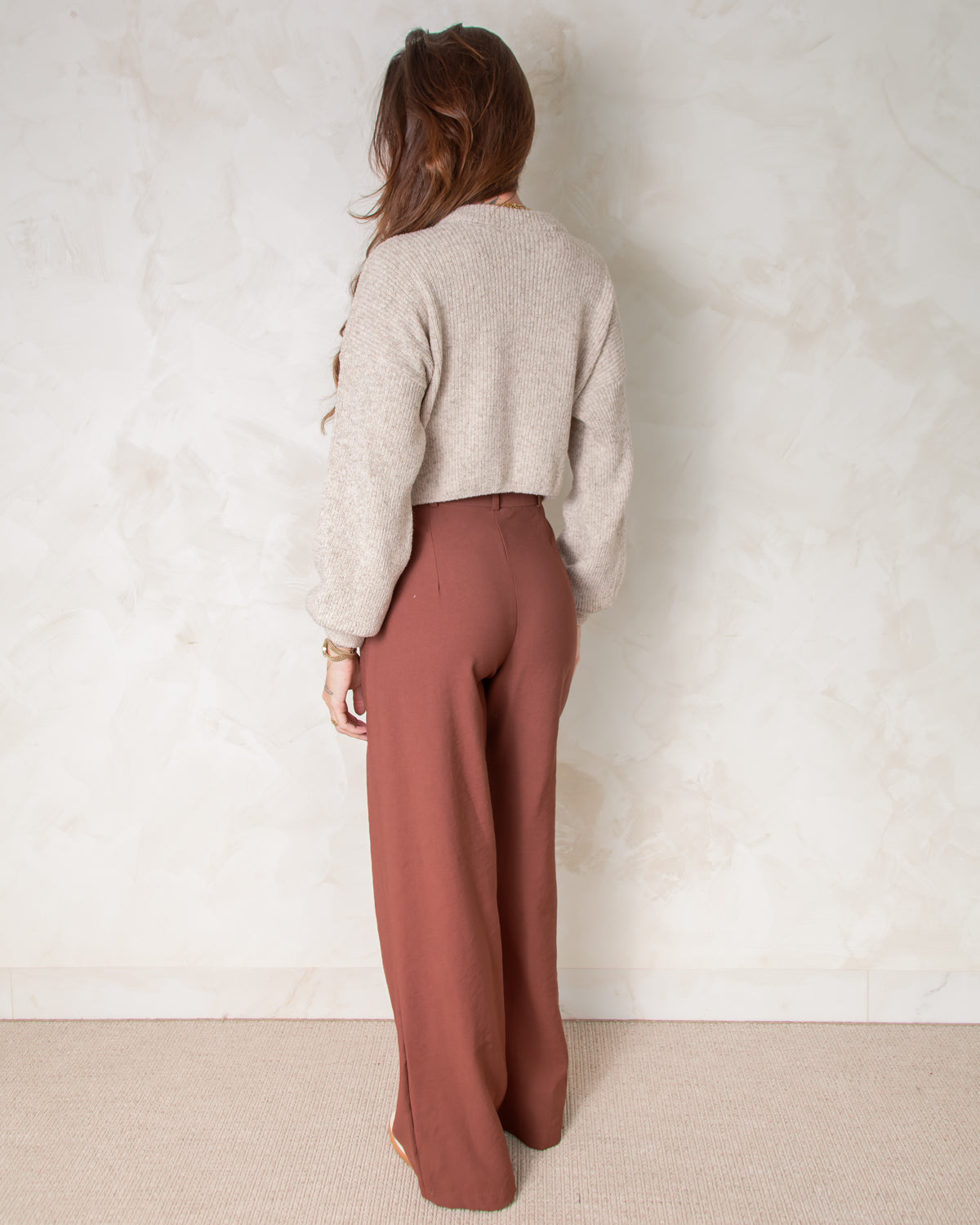 Cropped Tricot Mousse