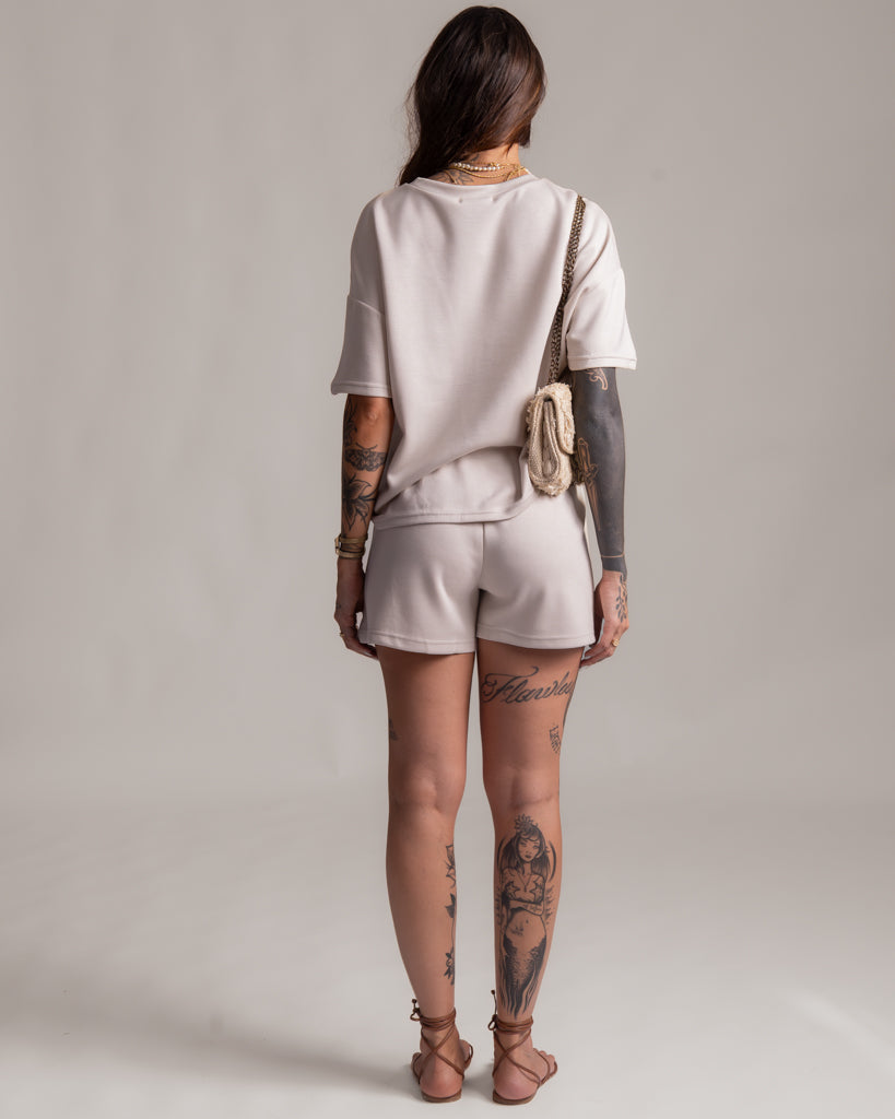 Conjunto Short + Blusa - Malha Premium Solenne