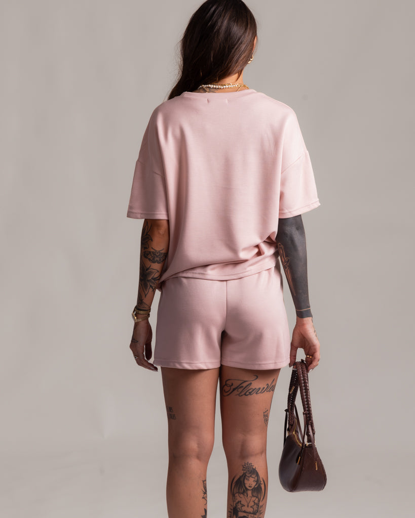 Conjunto Short + Blusa - Malha Premium Solenne