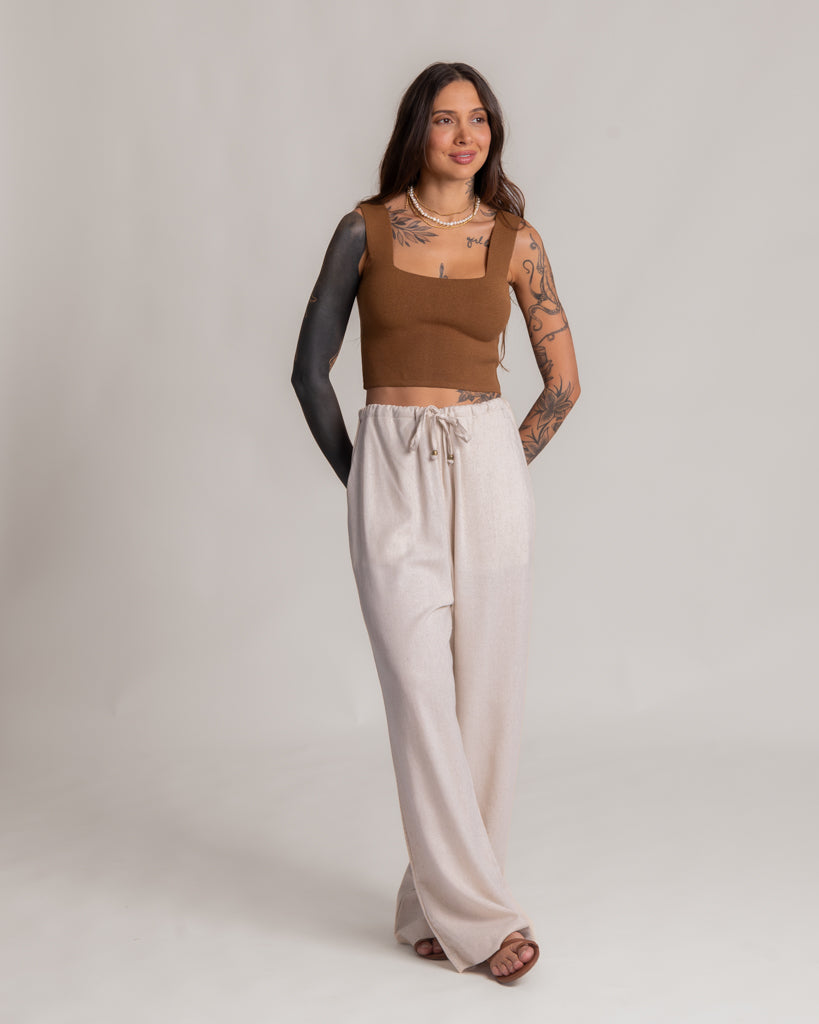 {PRÉ VENDA} Calça Amarração Cordinha Nina