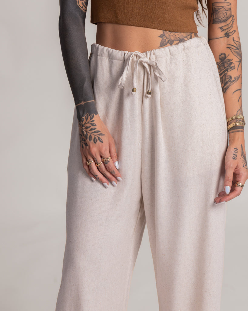 {PRÉ VENDA} Calça Amarração Cordinha Nina