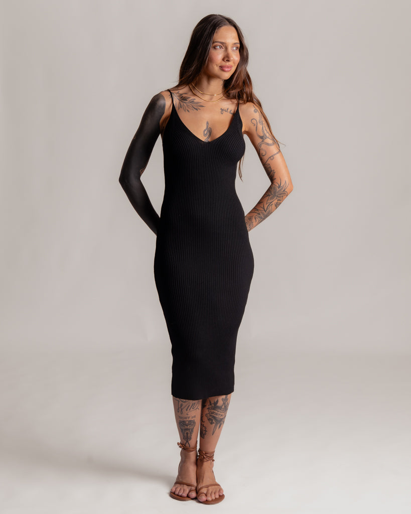 Vestido Midi Tricot Vicenza