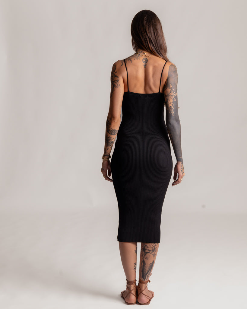 Vestido Midi Tricot Vicenza