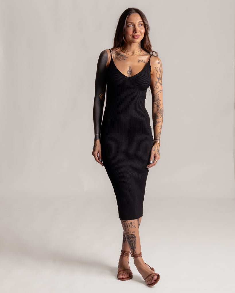 Vestido Midi Tricot Vicenza