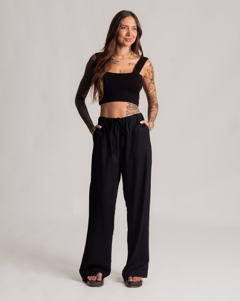 {PRÉ VENDA} Calça Amarração Cordinha Nina