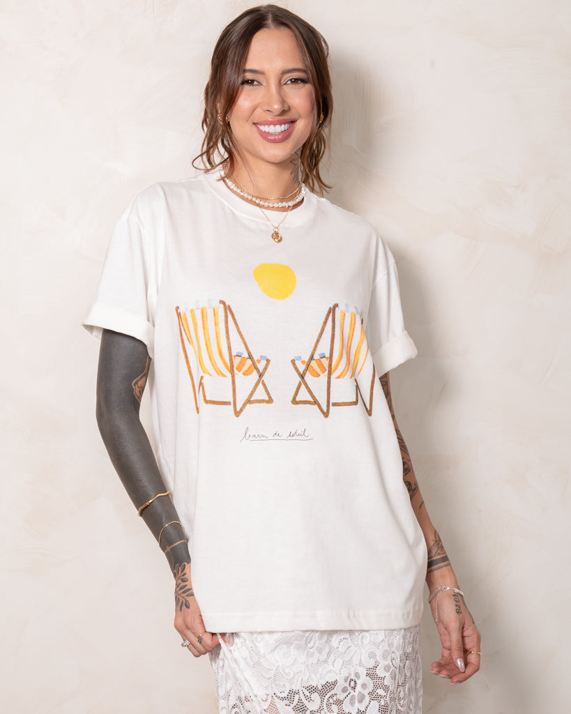 T-Shirt Over Banho de Sol