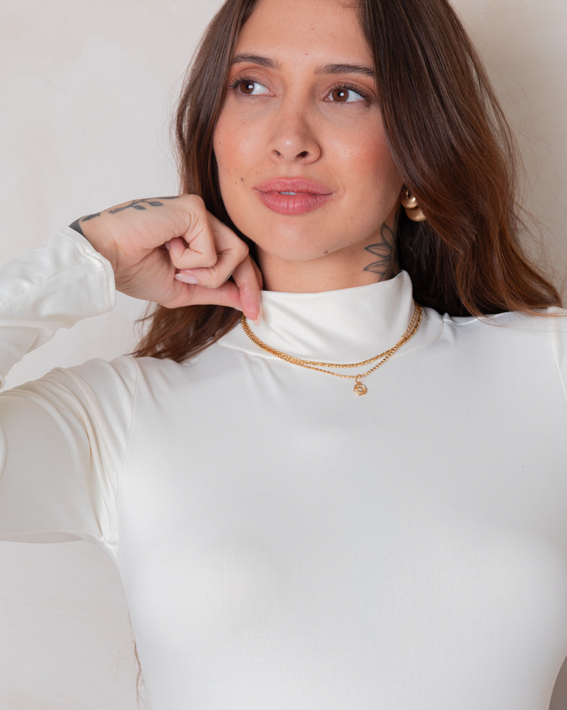 Body Poliamida Olivia - Gola Alta