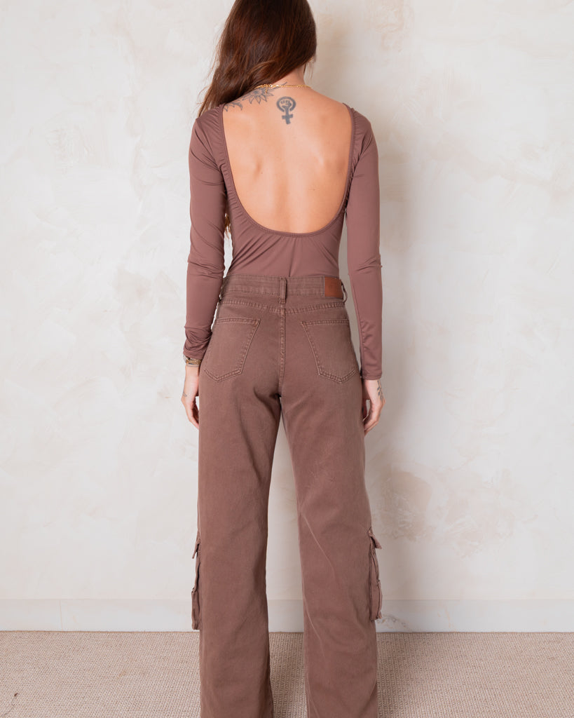 Body Poliamida Essenza- Decote Costas