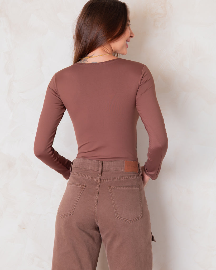 Calça Cargo Brick em Sarja