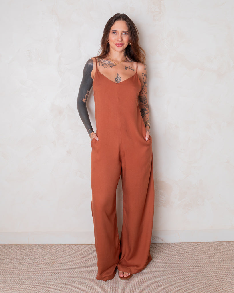 Macacão Basic Bali com Bolso