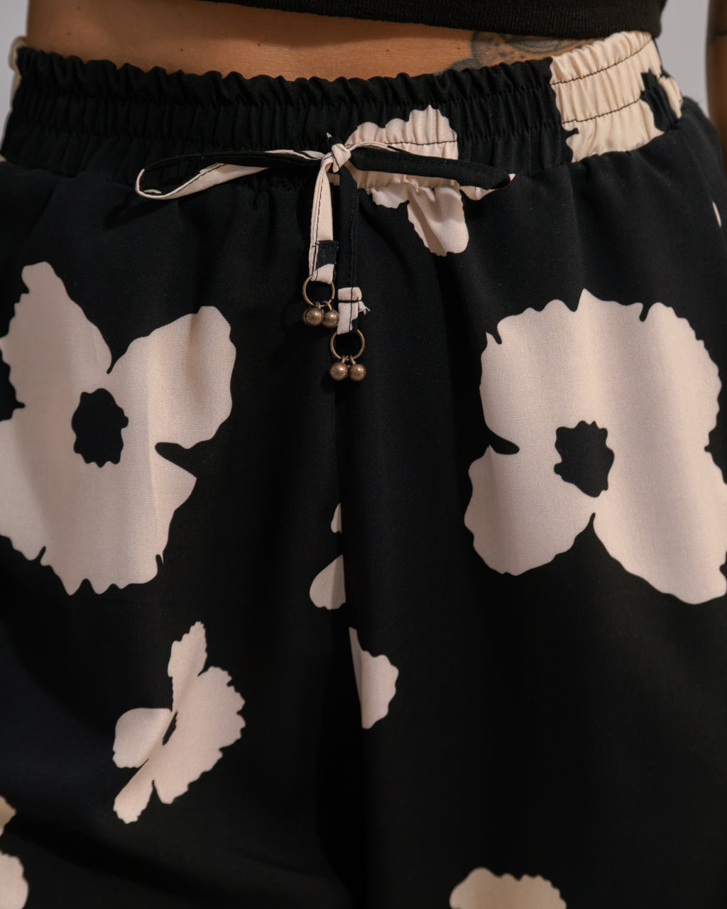 Calça Pantalona Estampa Maxi Floral