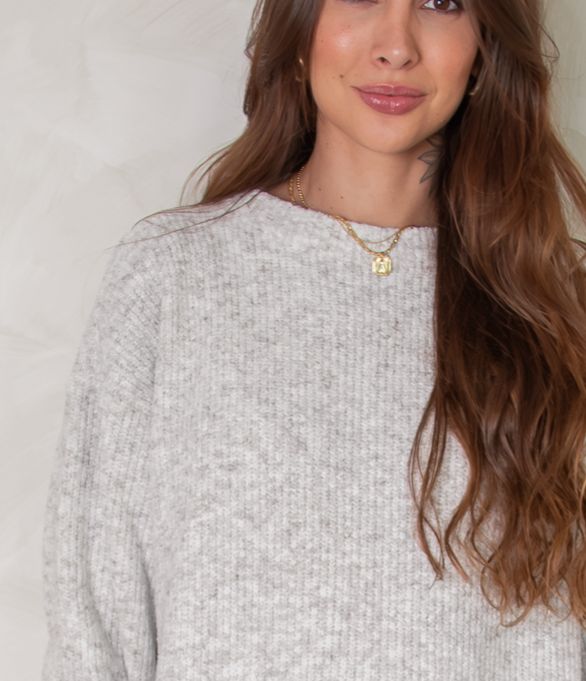 Cropped Tricot Mousse