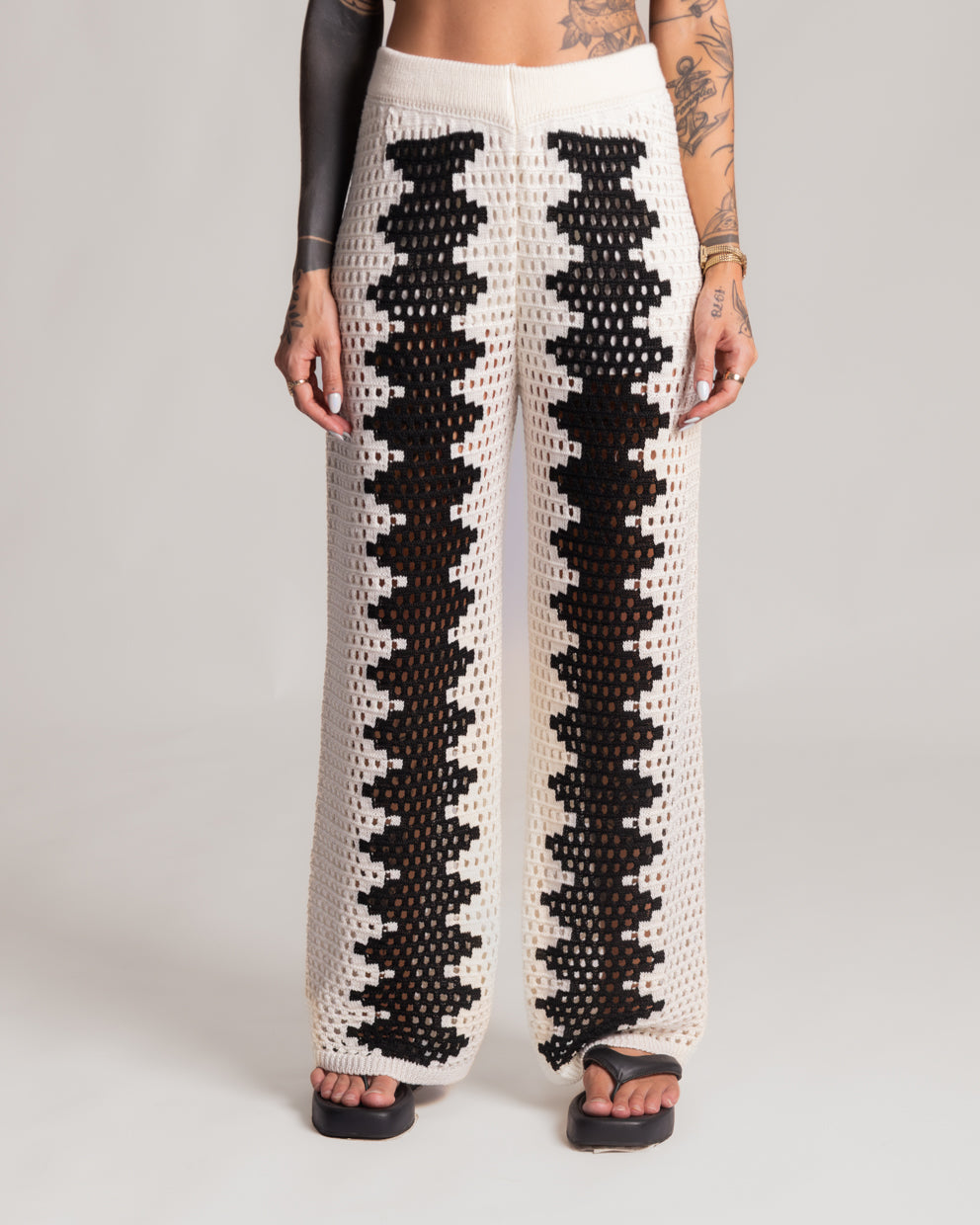 Conjunto Calça + Camisa em Tricot Noronha