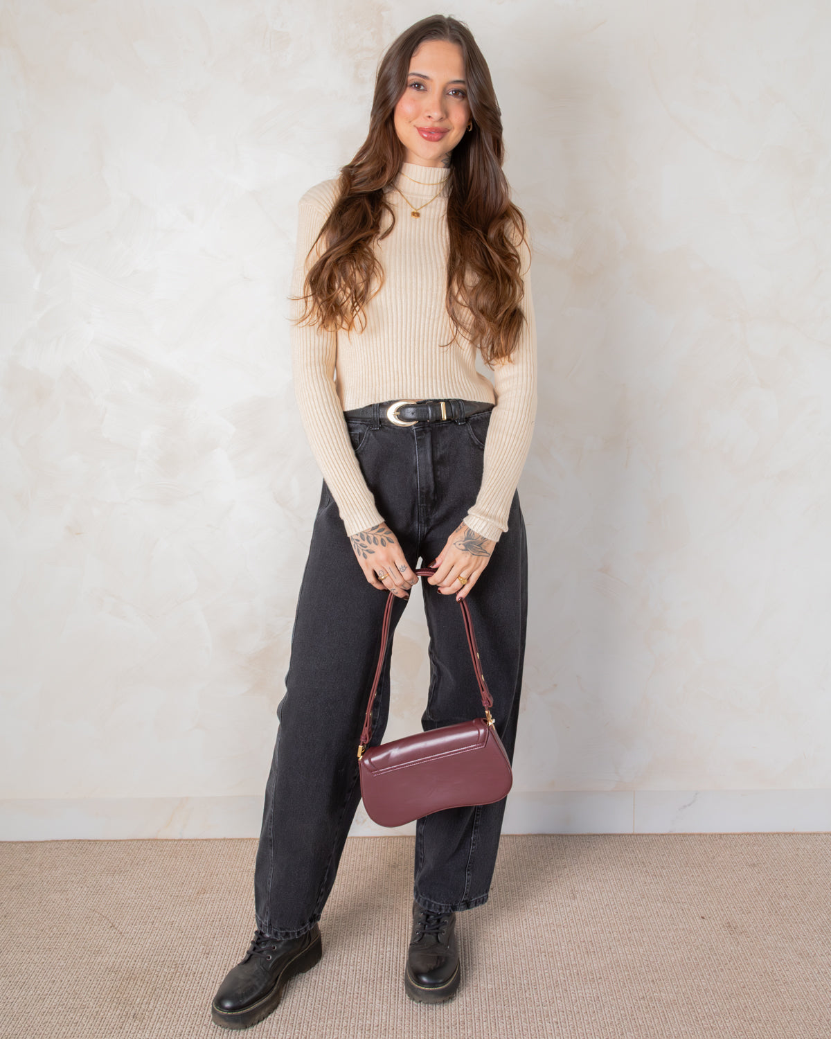 Calça Jeans Barrel