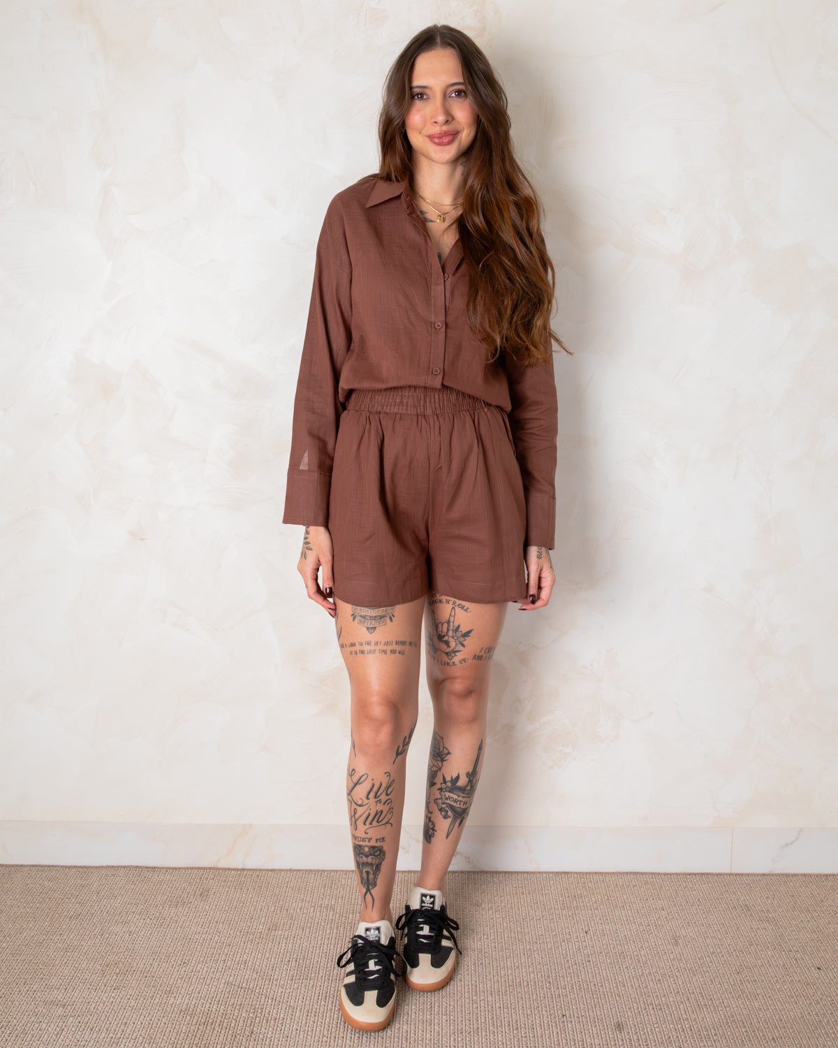 Conjunto Malta - Camisa + Short em Algodão