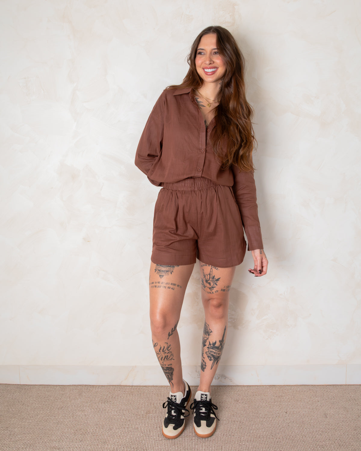 Conjunto Malta - Camisa + Short em Algodão