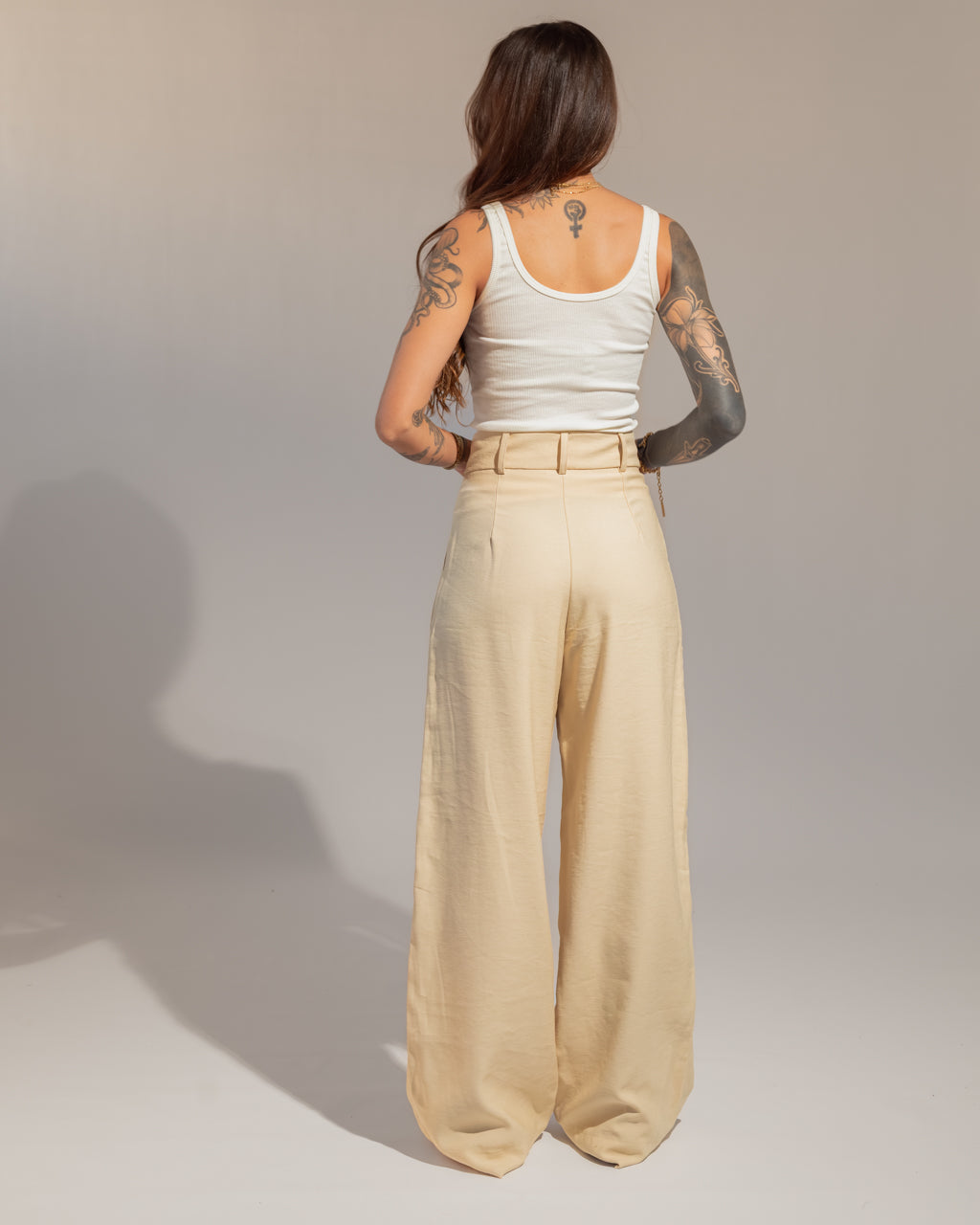 Calça Alfaiataria Botão Olga