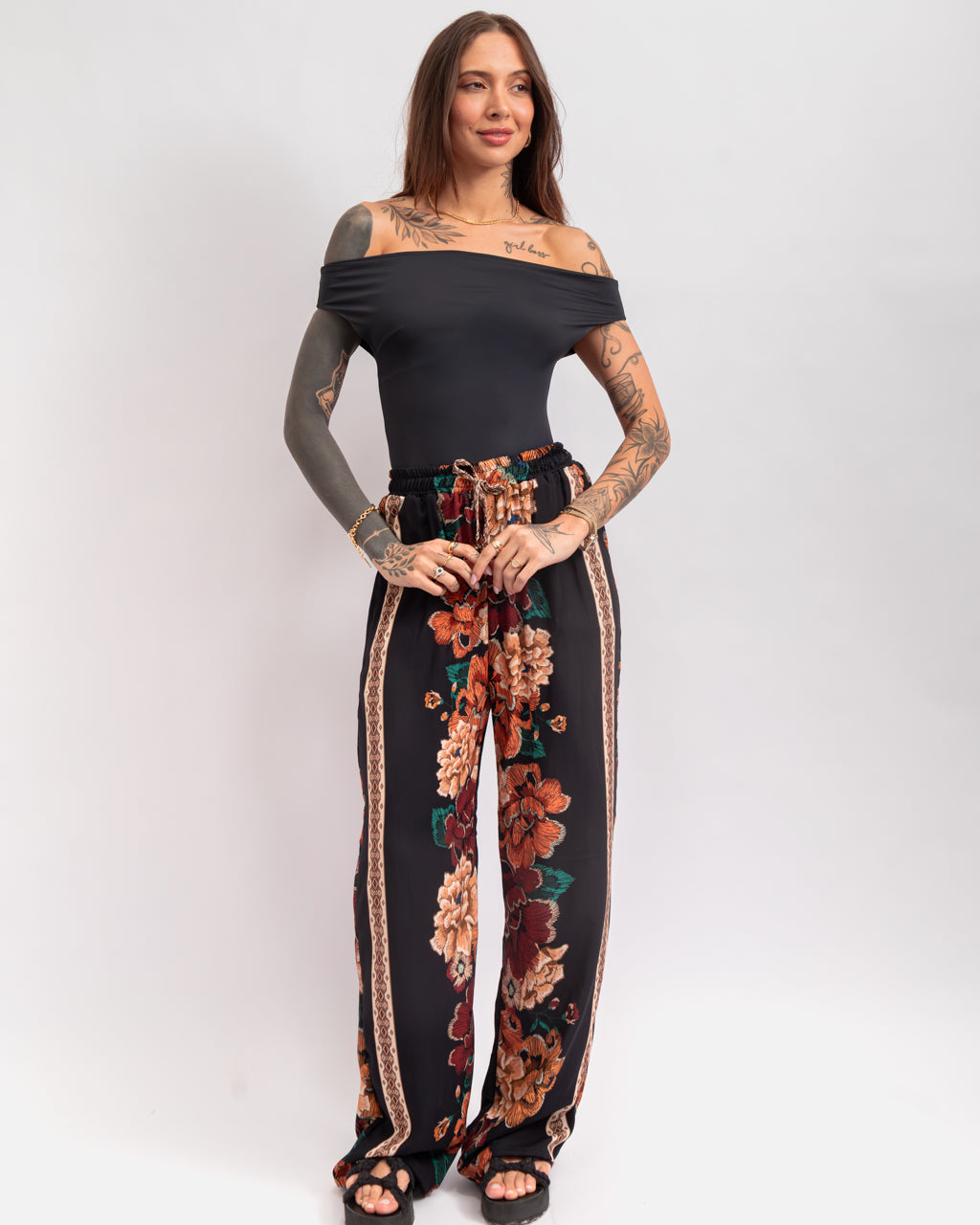 Body Maiô em Poliamida - Ombro a Ombro