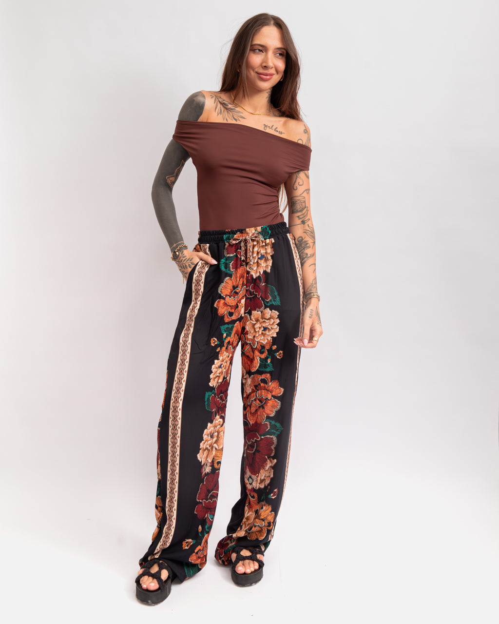 Body Maiô em Poliamida - Ombro a Ombro