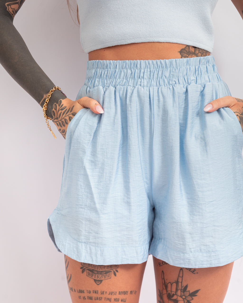 Conjunto em Alfaiataria Belle - Camisa + Short