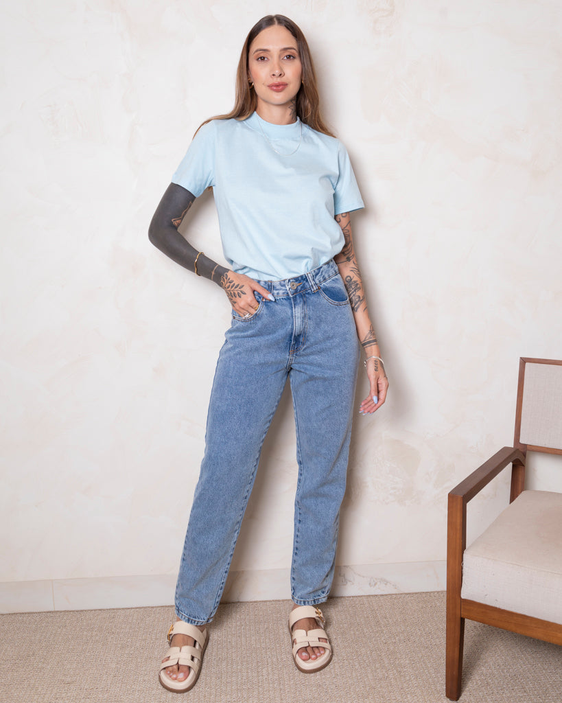 Calça Mom Jeans Clássica