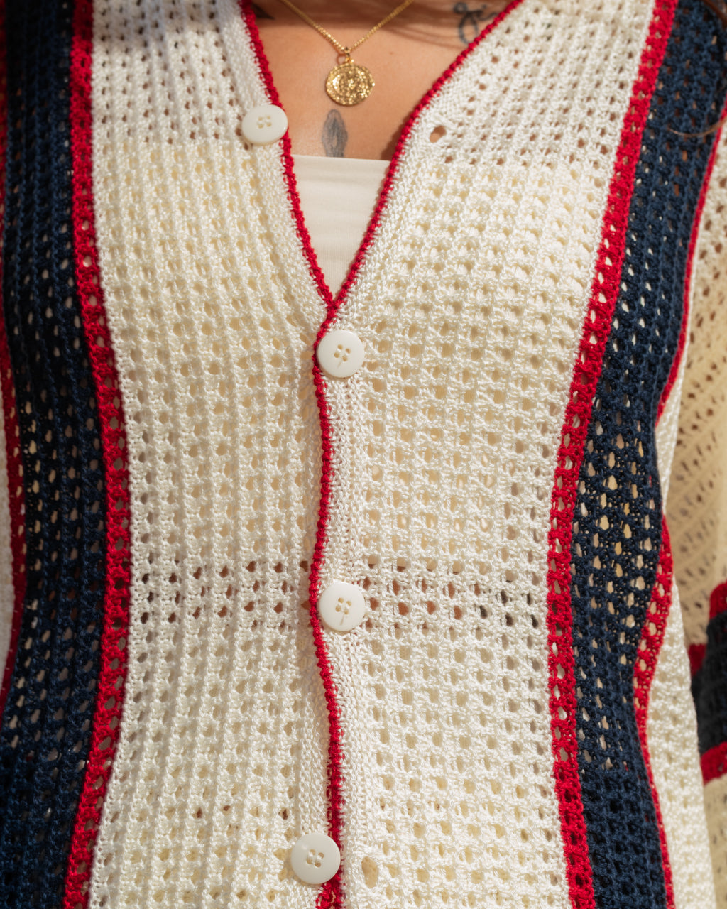 Conjunto em Tricot Navy - Calça + Camisa