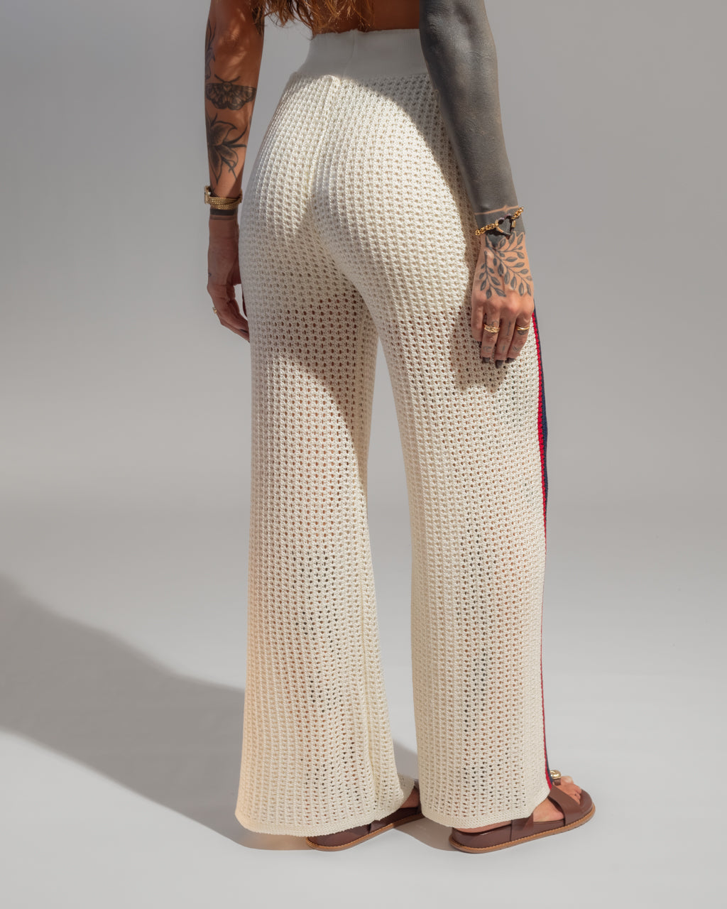 Conjunto em Tricot Navy - Calça + Camisa